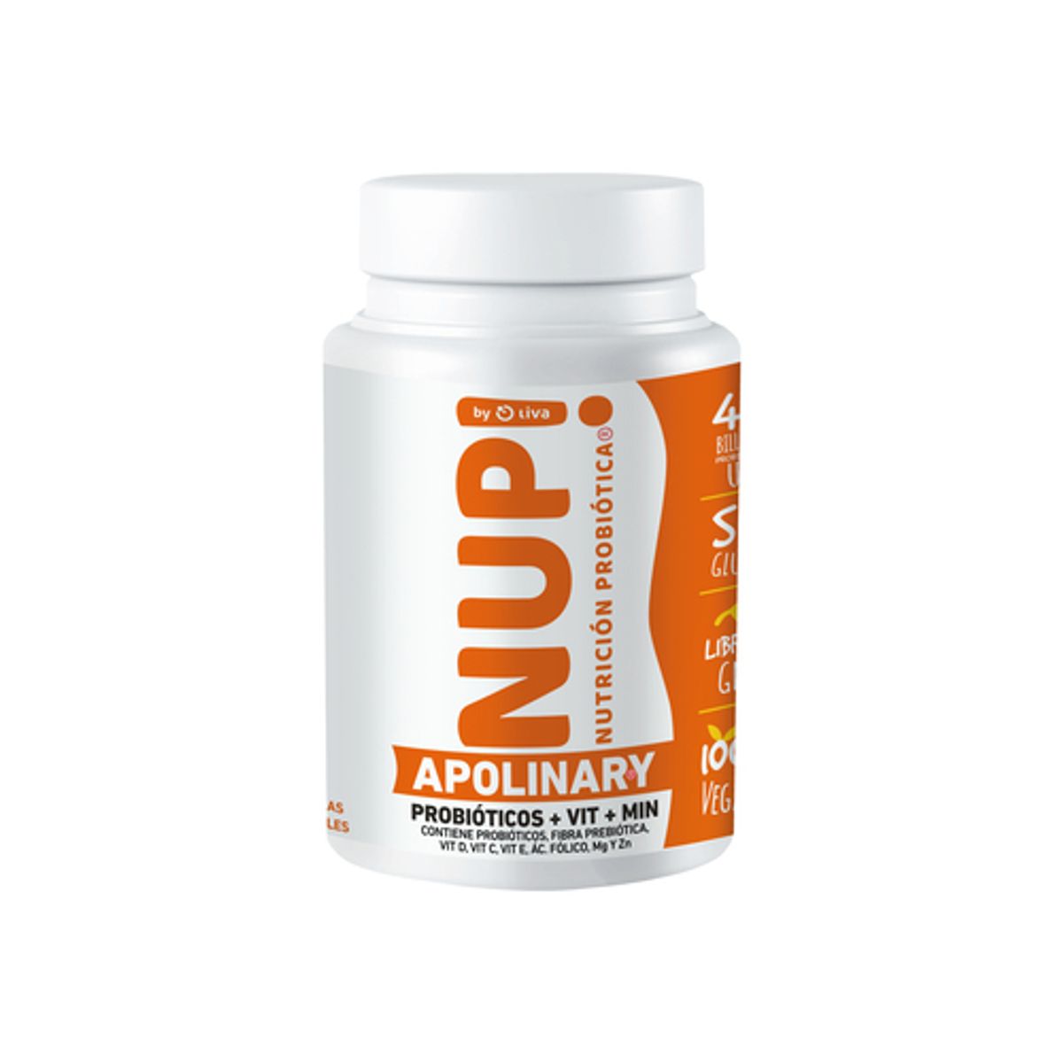 NUP - PROBIÓTICOS NUP!® APOLINARY 45 Billones x 30 caps