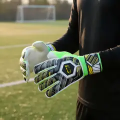 OVERFIT - Guantes de Arquero Futbol Overtfit Ferula Latex Antideslizante Talla L