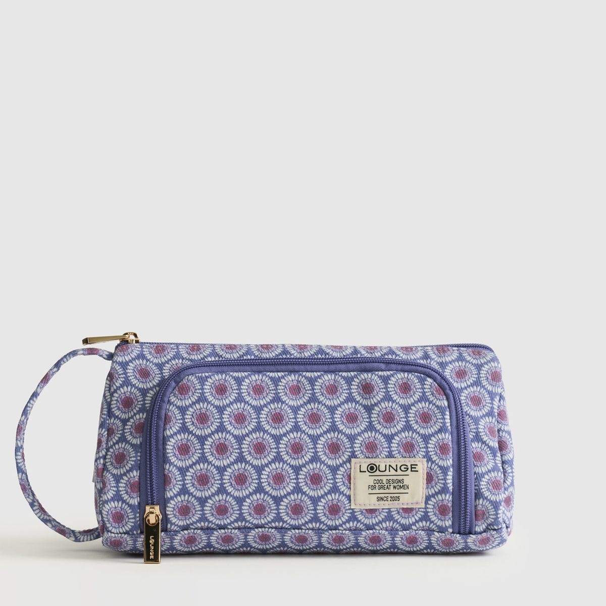 LOUNGE - Estuche Doble Compartimiento Print Back To School LOUNGE