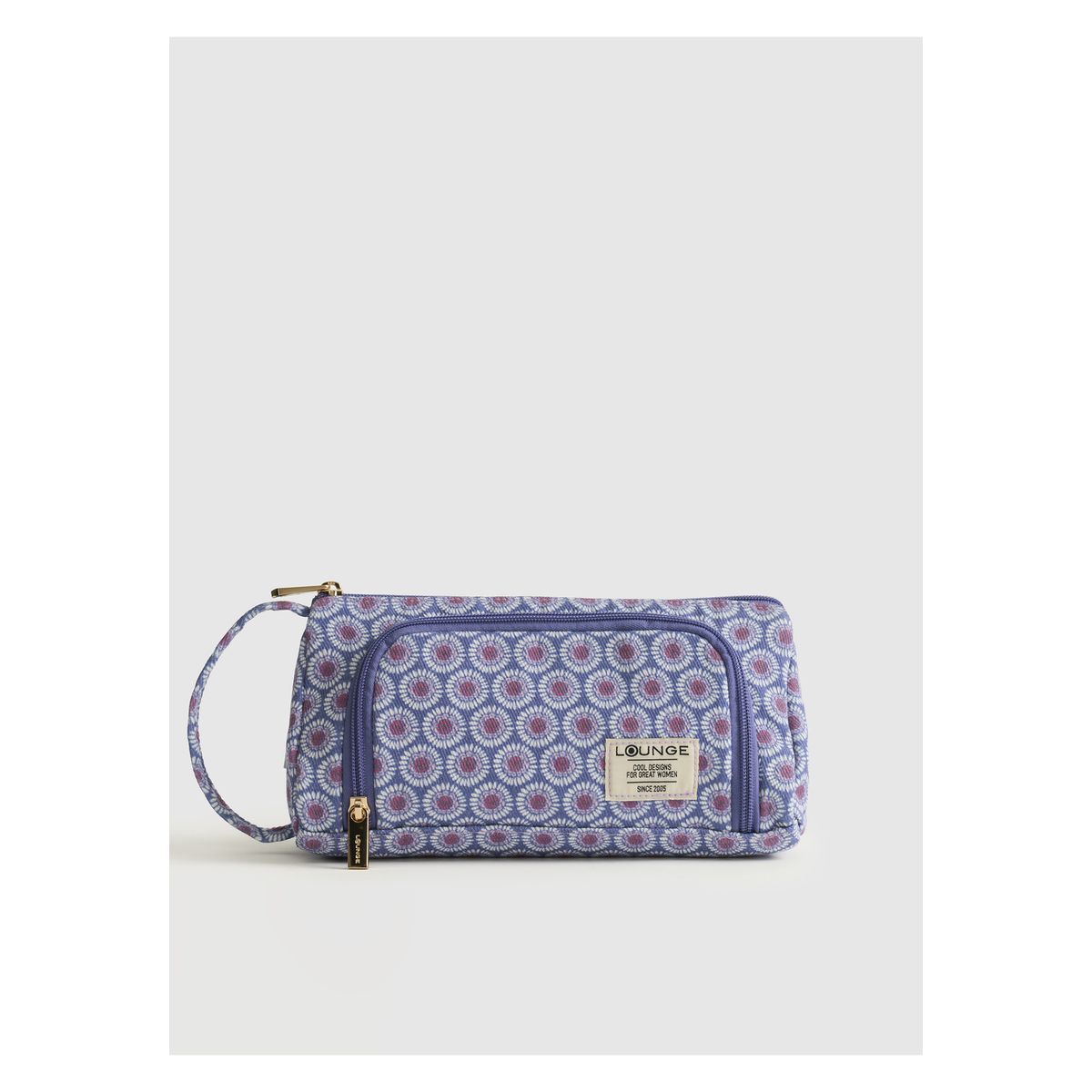 LOUNGE - Estuche Doble Compartimiento Print Back To School LOUNGE