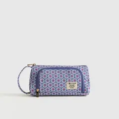 LOUNGE - Estuche Back To School Doble Compartimiento Print Lila