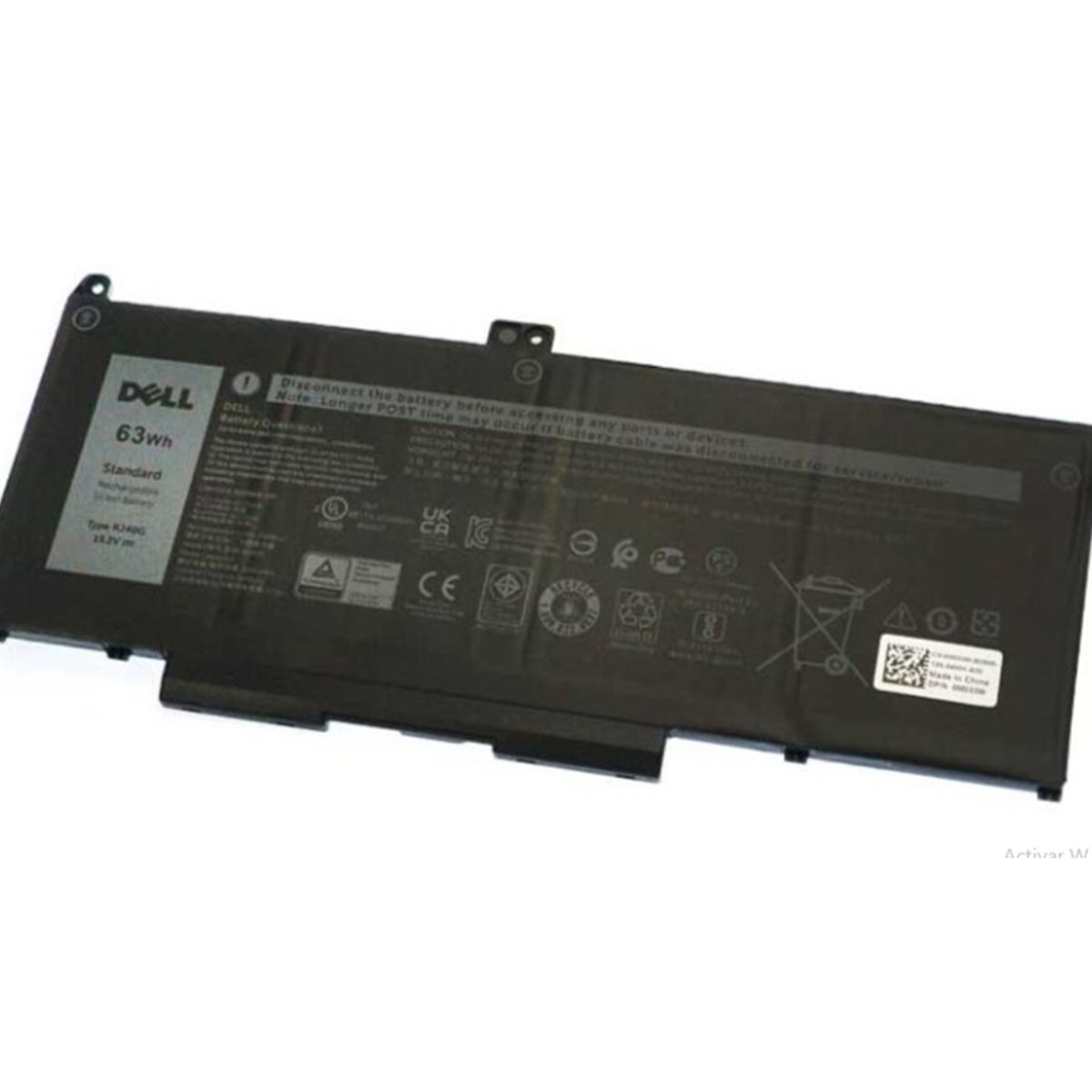 DELL - BATERIA PARA NOTEBOOK DELL 15 5520 39V1H FPKNM