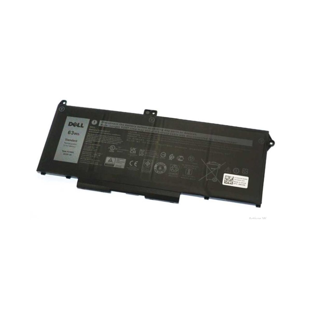 DELL - BATERIA PARA NOTEBOOK DELL 15 5520 39V1H FPKNM