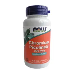 NOW - CHROMIUM PICOLINATE 200 MCG 100 CAPS