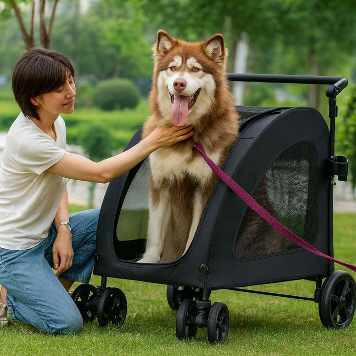 HOOPET - Coche Transportador de Mascotas