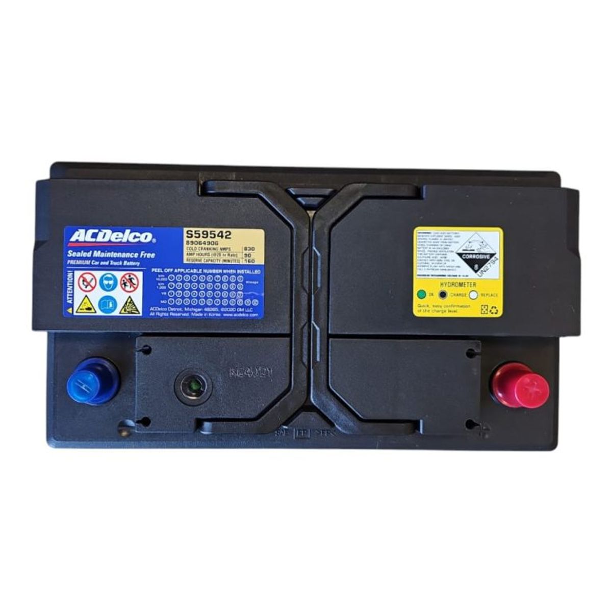 GENERICO - Bateria AC DELCO 90AH  S59042  S59542