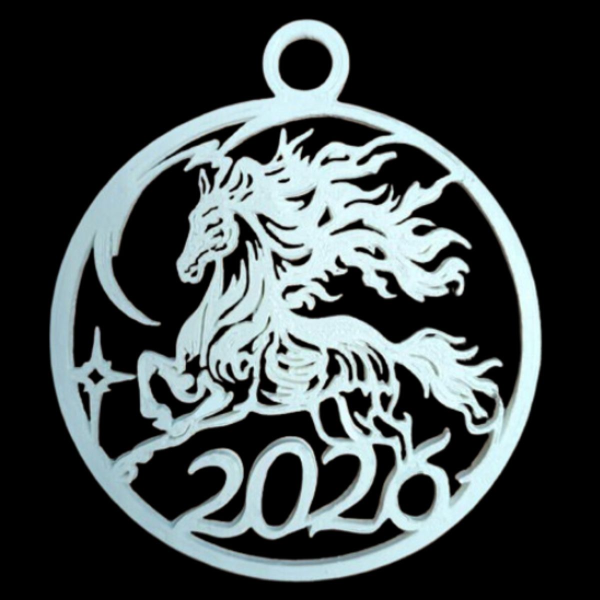 GENERICO - Decoración - Caballo año nuevo 2026