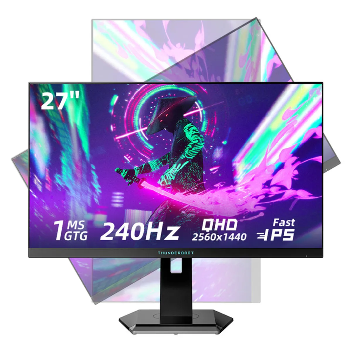 THUNDEROBOT - Monitor Gamer Thunderobot 27 Qhd 240hz 1ms Pivoteable
