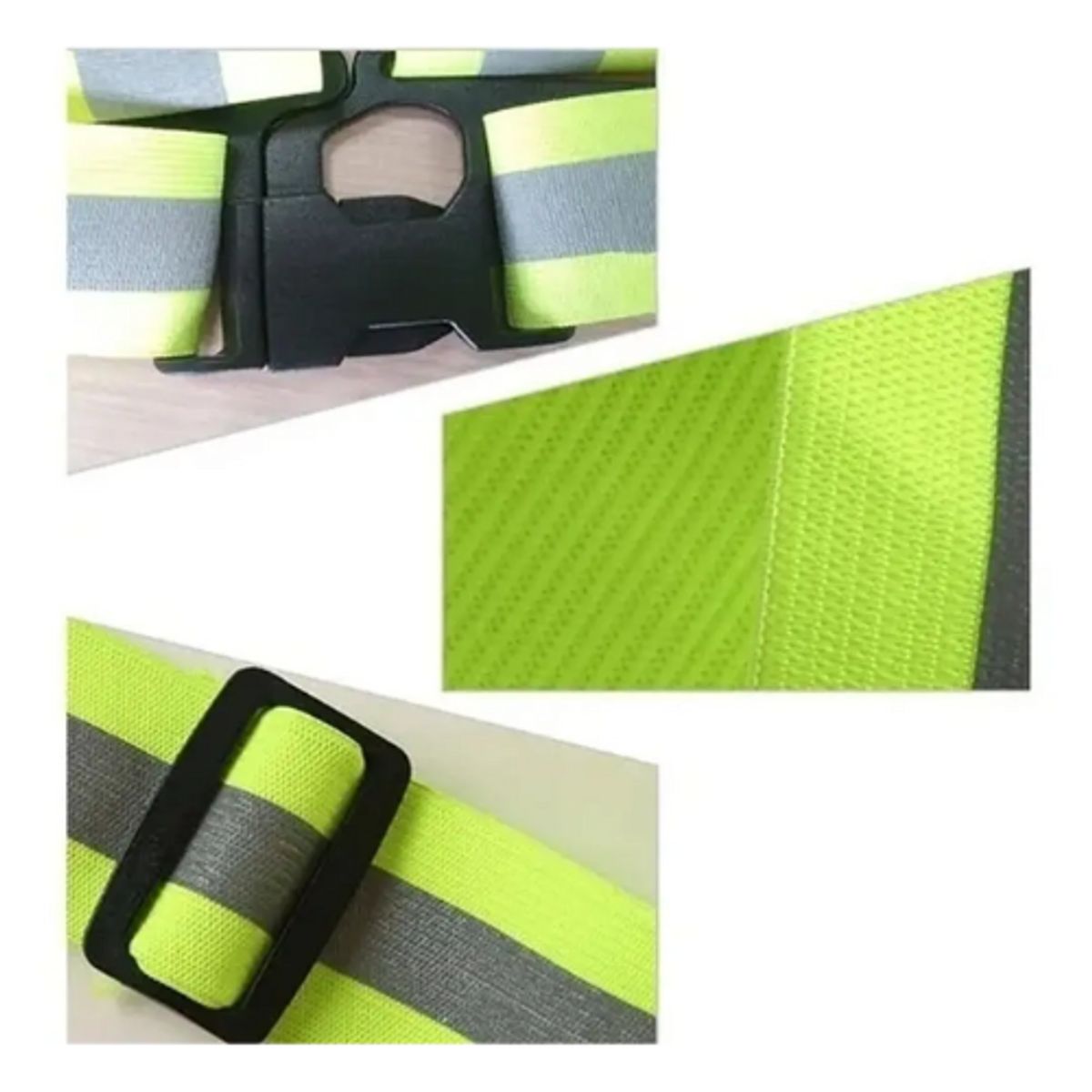 GENERICO - Arnés Elástico Con Reflectante Ajustable Bicicleta Running