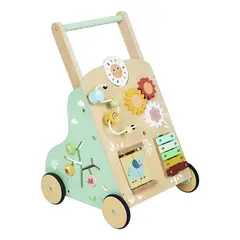 GENERICO - Andador De Madera Para Bebés Caminador De Empuje Para Bebés