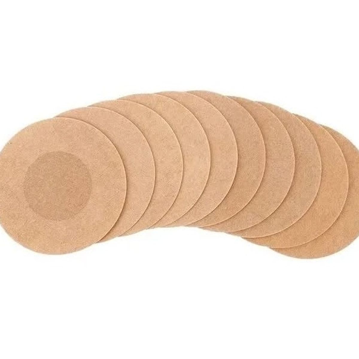 GENERICO - Pack 10 pezoneras parches cubre pezón adhesivas tapas invisibles