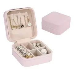 GENERICO - Caja pequeña linda joyero organizador10 x 10 x5 cm