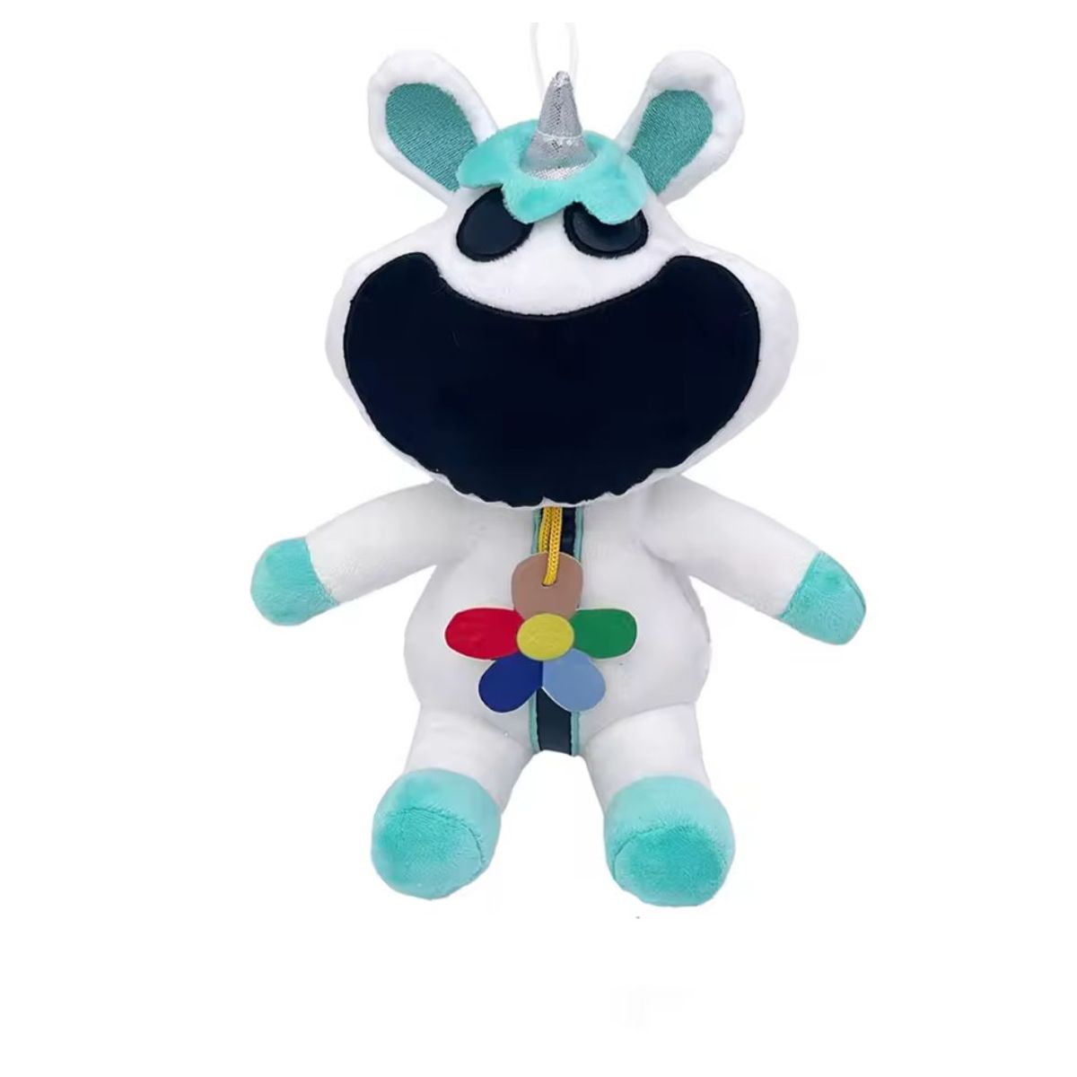 GENERICO - Peluche Smiling Critter  unicornio blanco