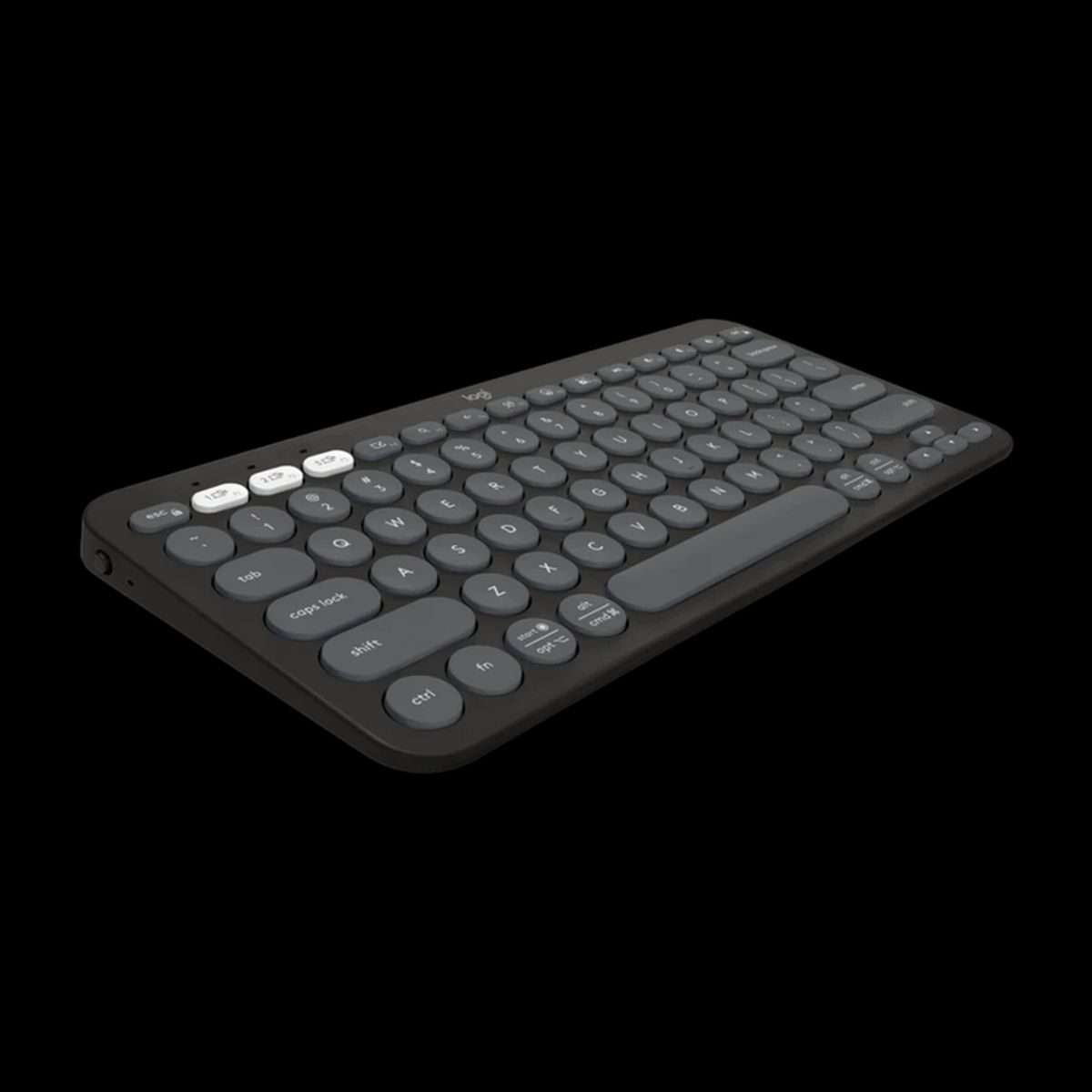 LOGITECH - Teclado Logitech PEBBLE 2 K380 GRAFITO
