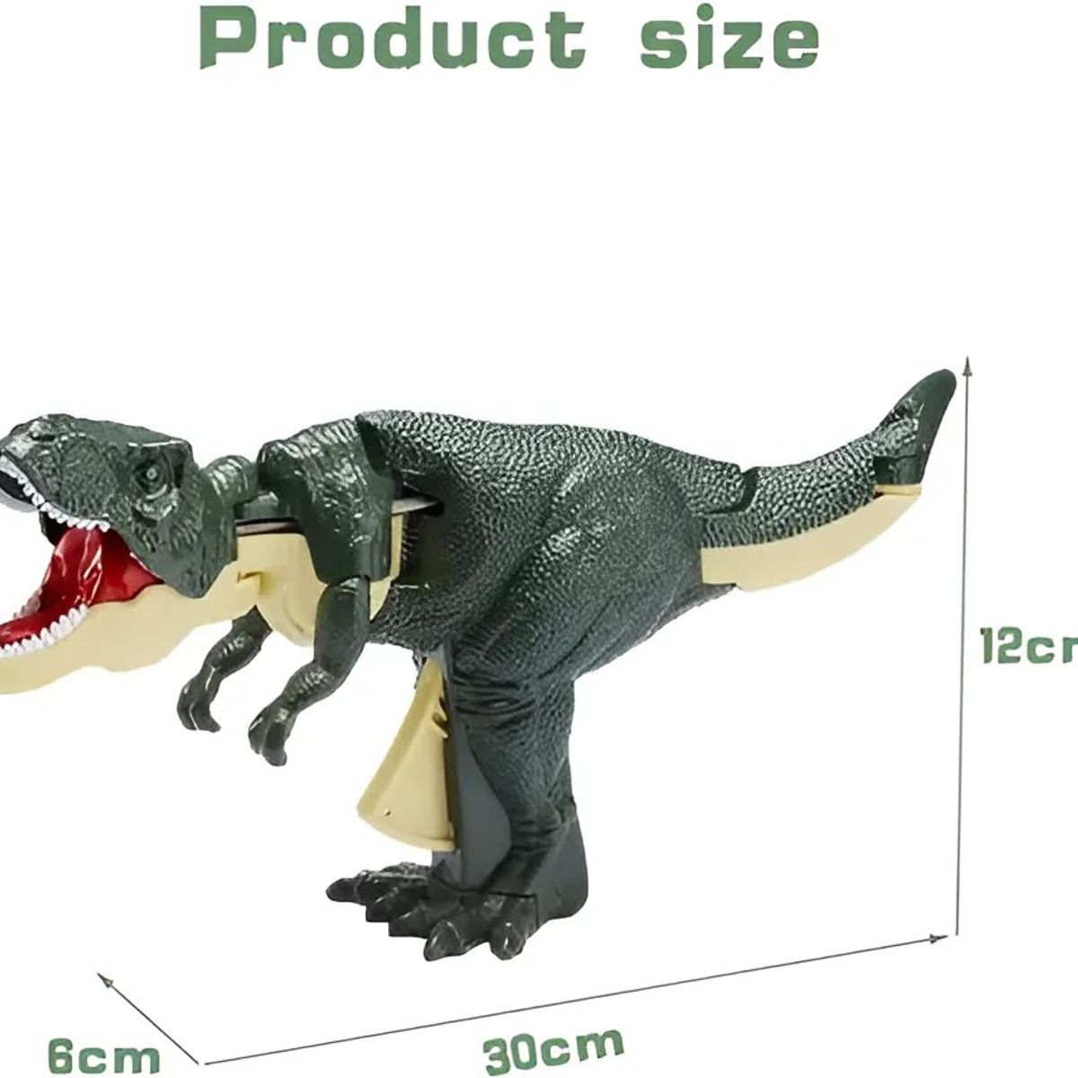 GENERICO - Juguete broma de dinosaurios 30cm con sonido