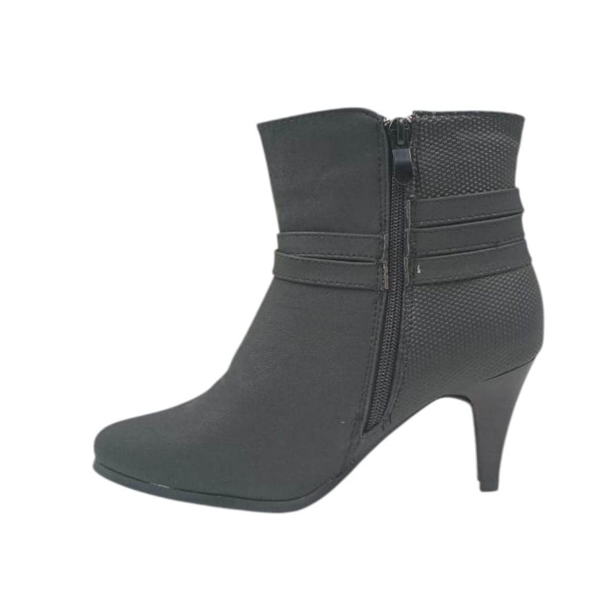 HERIEL - Botín Negro Taco Mujer