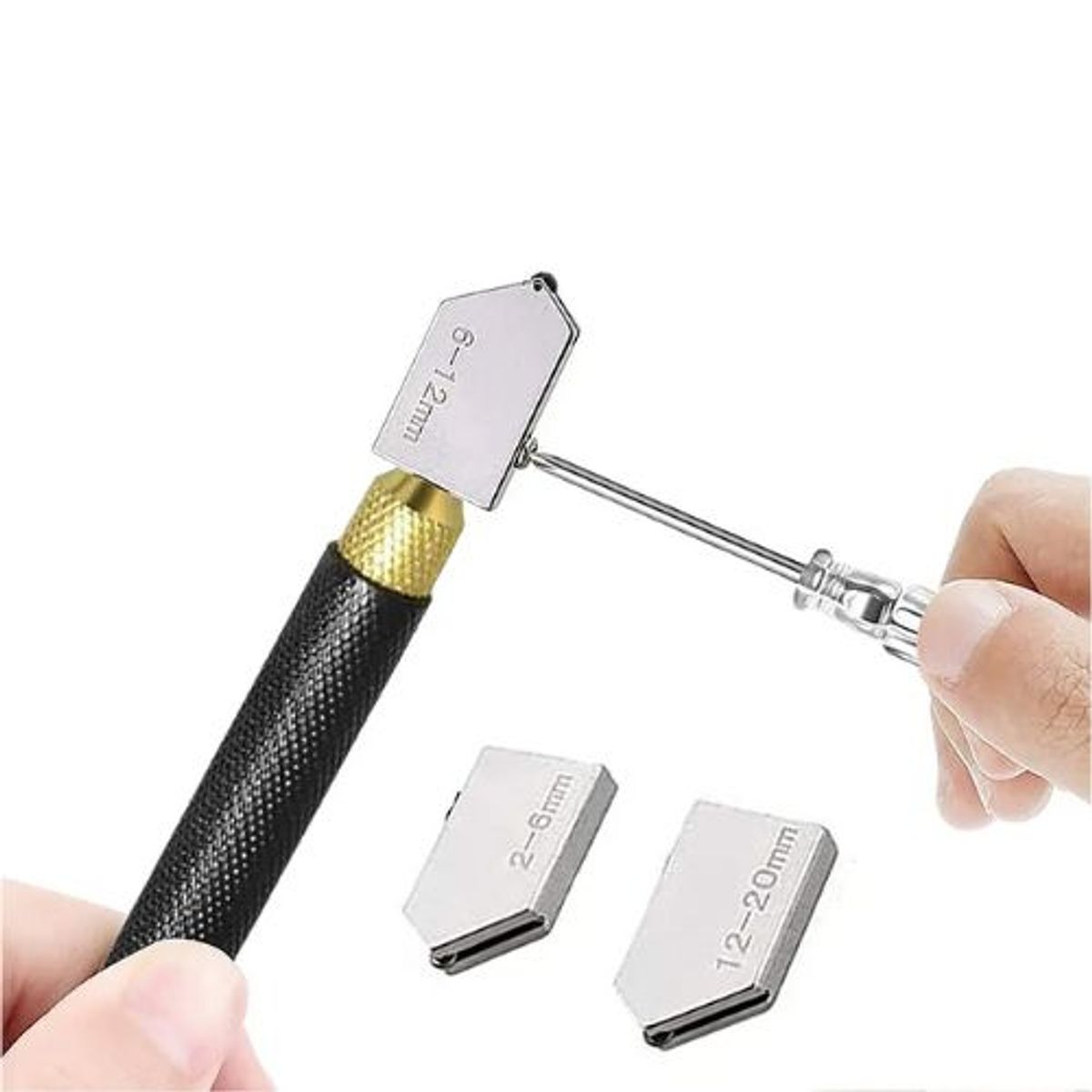 GENERICO - Diamante Corta Vidrio 7 Pulgadas 175mm Con Pipeta
