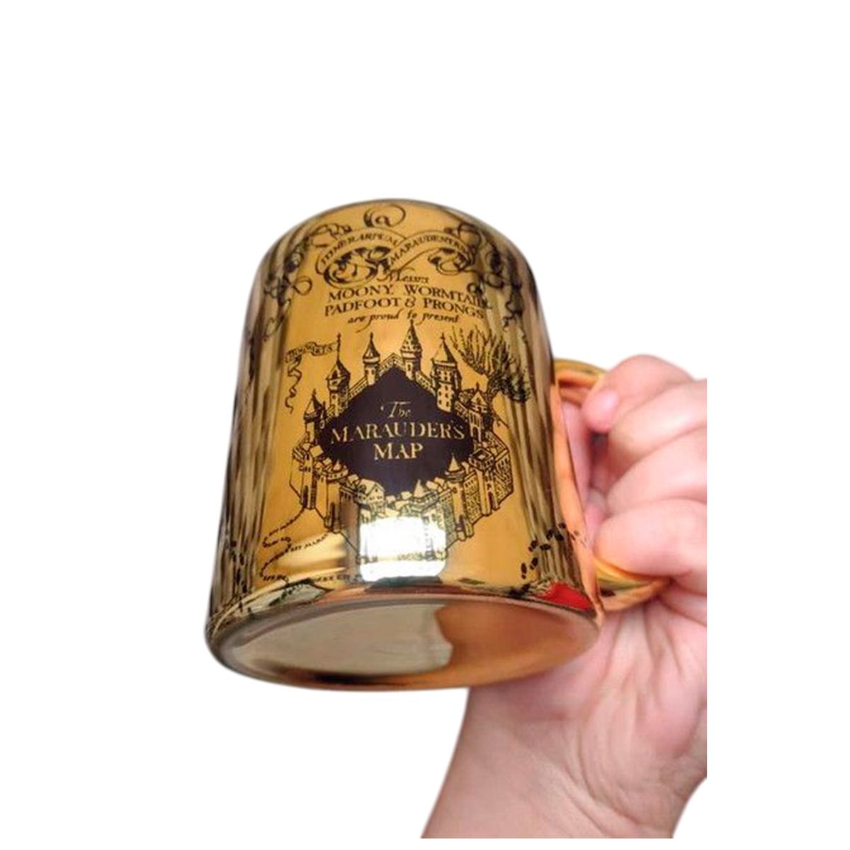 GENERICO - Tazón Dorado Mapa del Merodeador