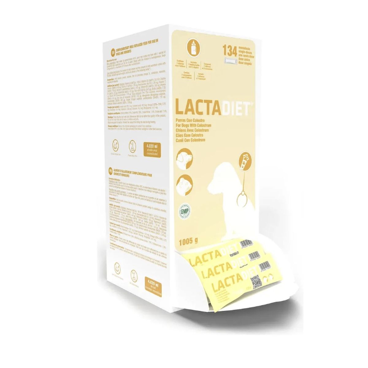 GENERICO - X6 Sachet De Leche Lactadiet Perros Con Calostro 7.5g C/u