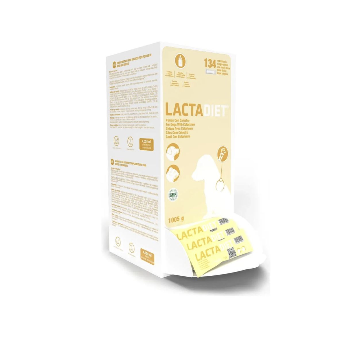 GENERICO - X6 Sachet De Leche Lactadiet Perros Con Calostro 7.5g C/u