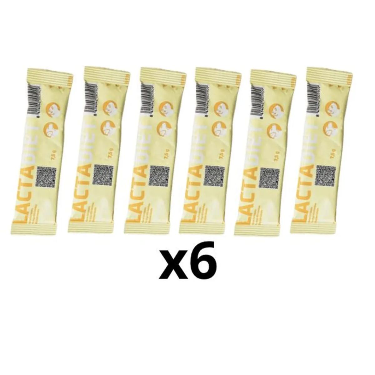 GENERICO - X6 Sachet De Leche Lactadiet Perros Con Calostro 7.5g C/u