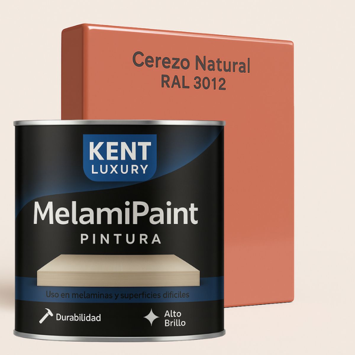 PINTURA MELAMINA - MelamiPaint™ - 1L - CEREZO NATURAL, marca KENT - Foto Principal