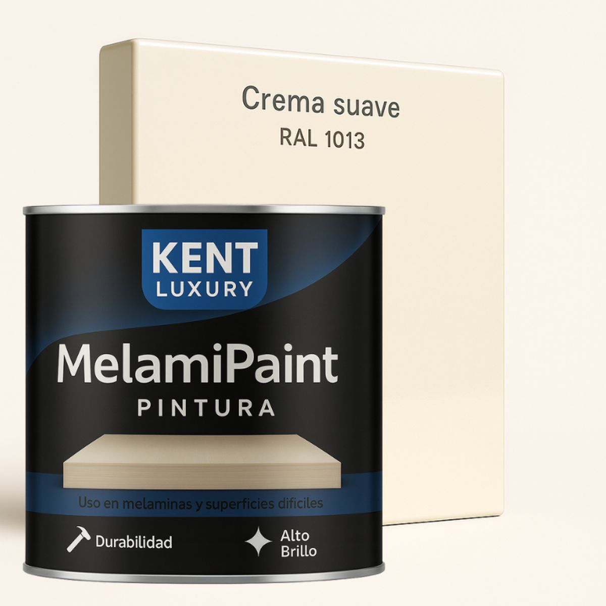 KENT - PINTURA MELAMINA - MelamiPaint™ - 1L - CREMA SUAVE