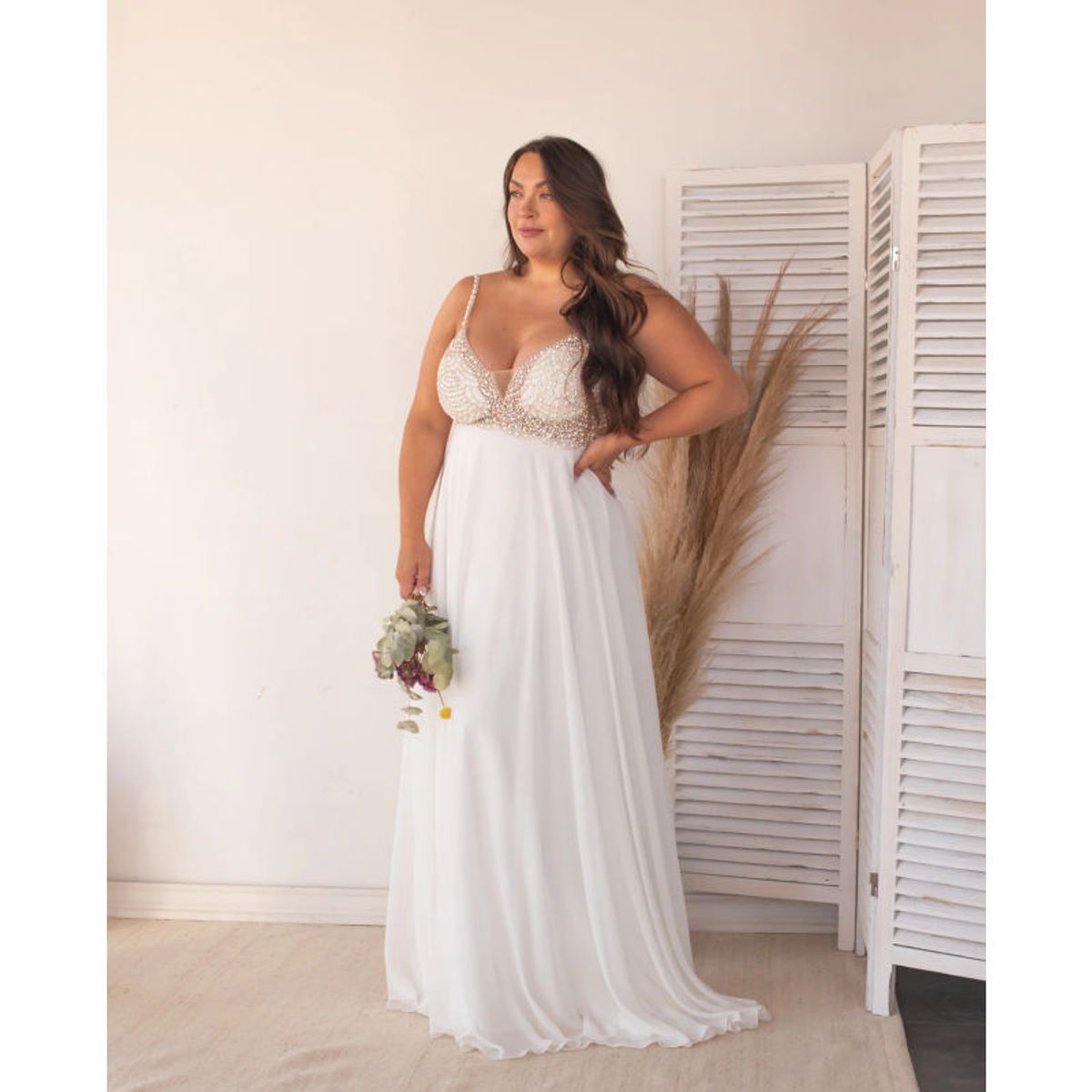 MI PLACARD - Vestido Largo de Novia Marcela Ivory