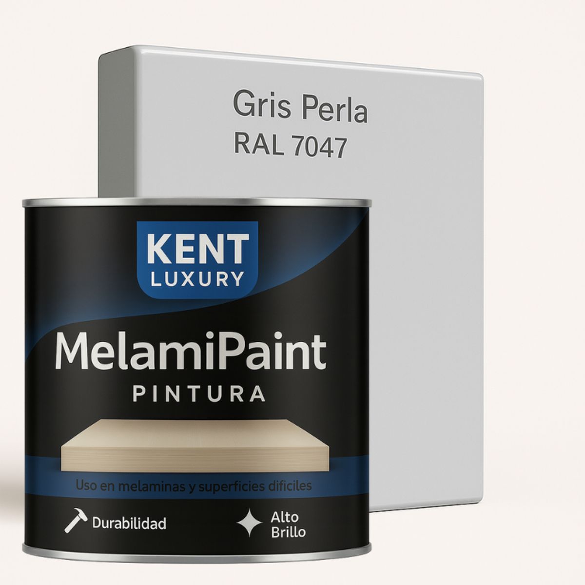 KENT - PINTURA MELAMINA - MelamiPaint™ - 1L - GRIS PERLA