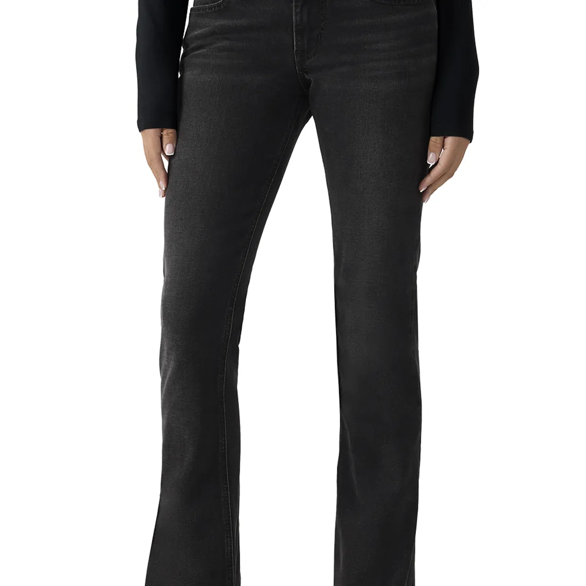 LEVIS - Jeans Mujer Low Slim Boocut Negro Levis