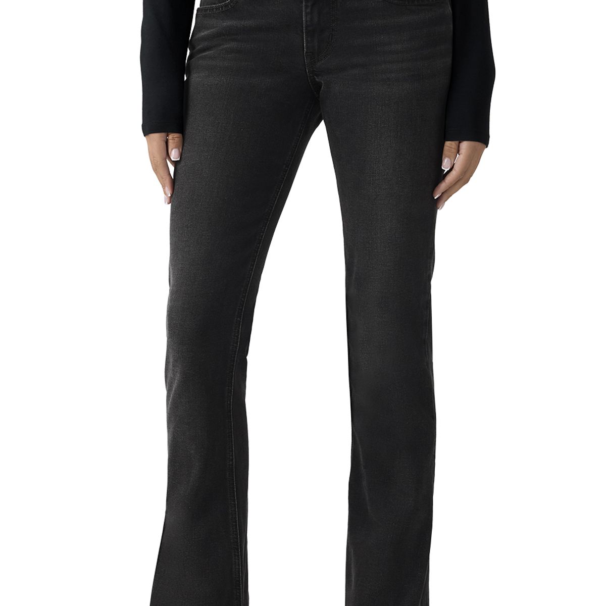 LEVIS - Jeans Mujer Low Slim Boocut Negro Levis