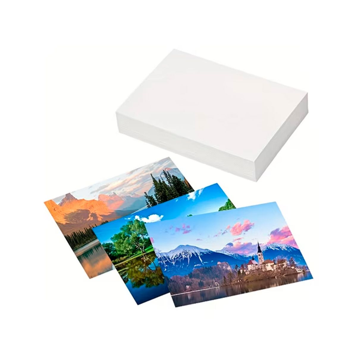 GENERICO - Papel Fotográfico brillante 180g A4 / 50 hojas