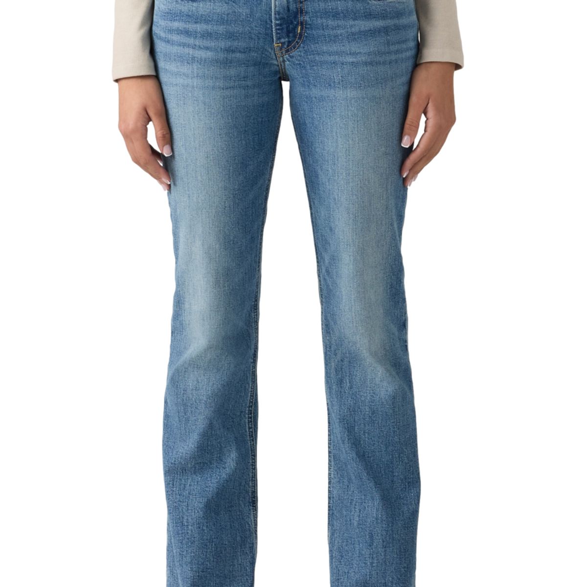 LEVIS - Jeans Mujer Low Slim Boocut Azul Levis