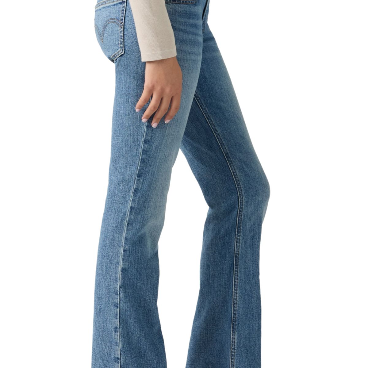 LEVIS - Jeans Mujer Low Slim Boocut Azul Levis