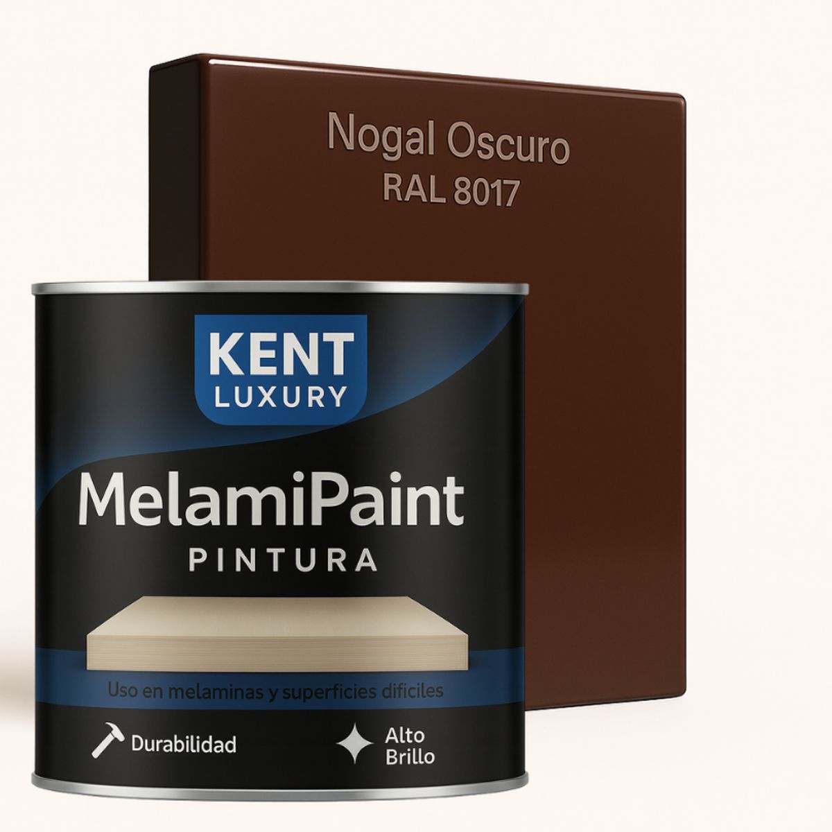 KENT - PINTURA MELAMINA - MelamiPaint™ - 1L - NOGAL OSCURO