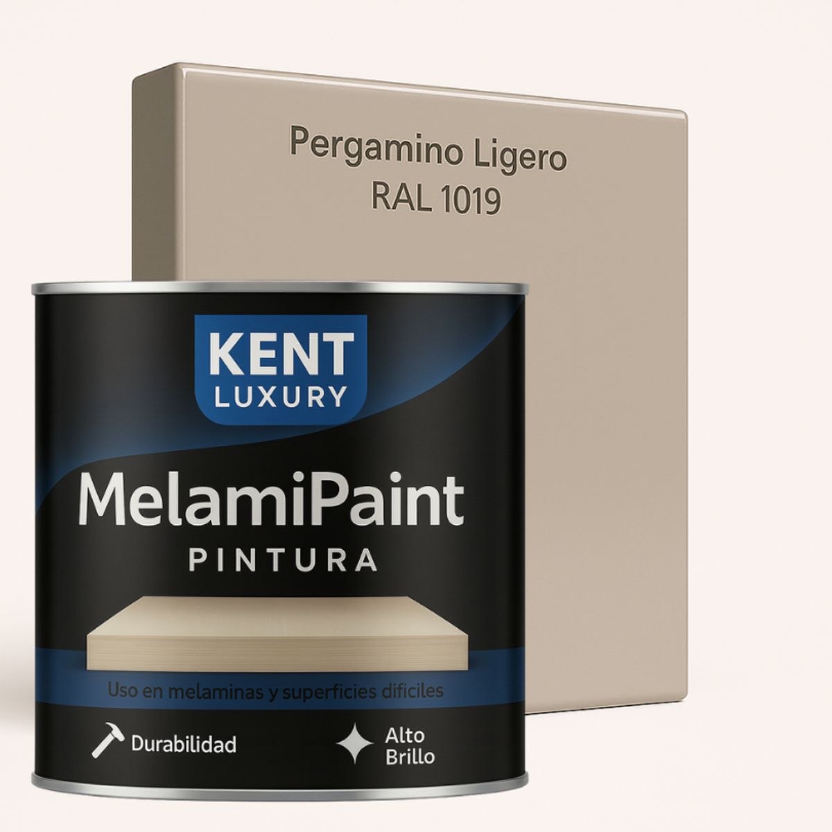 KENT - PINTURA MELAMINA - MelamiPaint™ - 1L - PERGAMINO