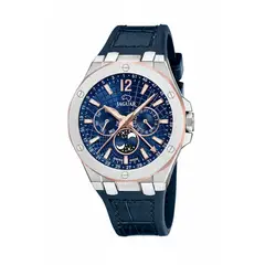 JAGUAR - Reloj J10402 Swiss Hombre Azul Diplomatic
