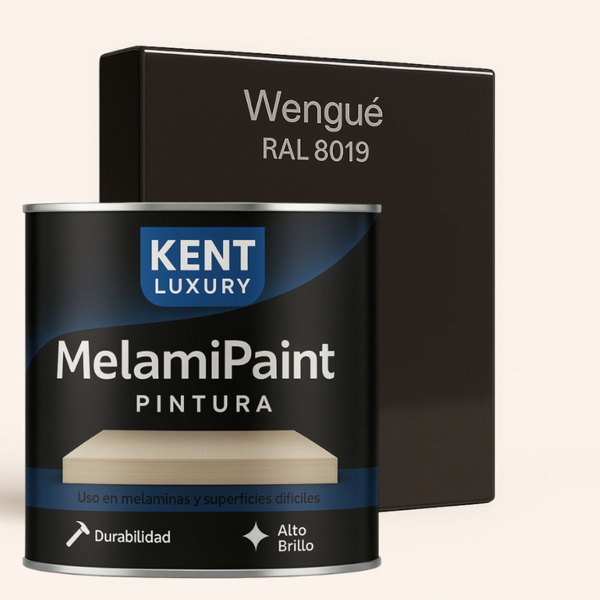 KENT - PINTURA MELAMINA - MelamiPaint™ - 1L - WENGUÉ