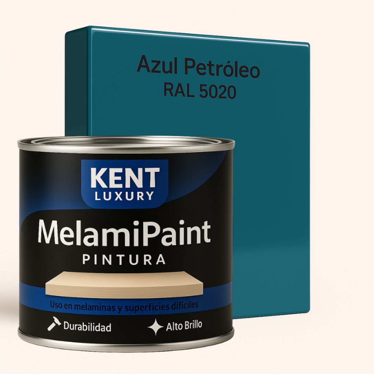 KENT - PINTURA MELAMINA - MelamiPaint™ - 2L - AZUL PETRÓLEO