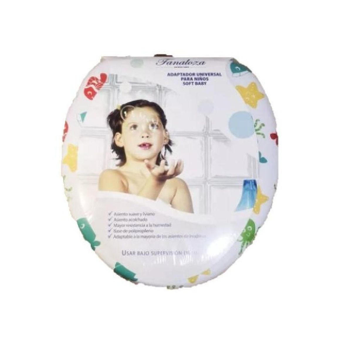 FANALOZA - Asiento Adaptador Para Baños Wc Niños Fanaloza