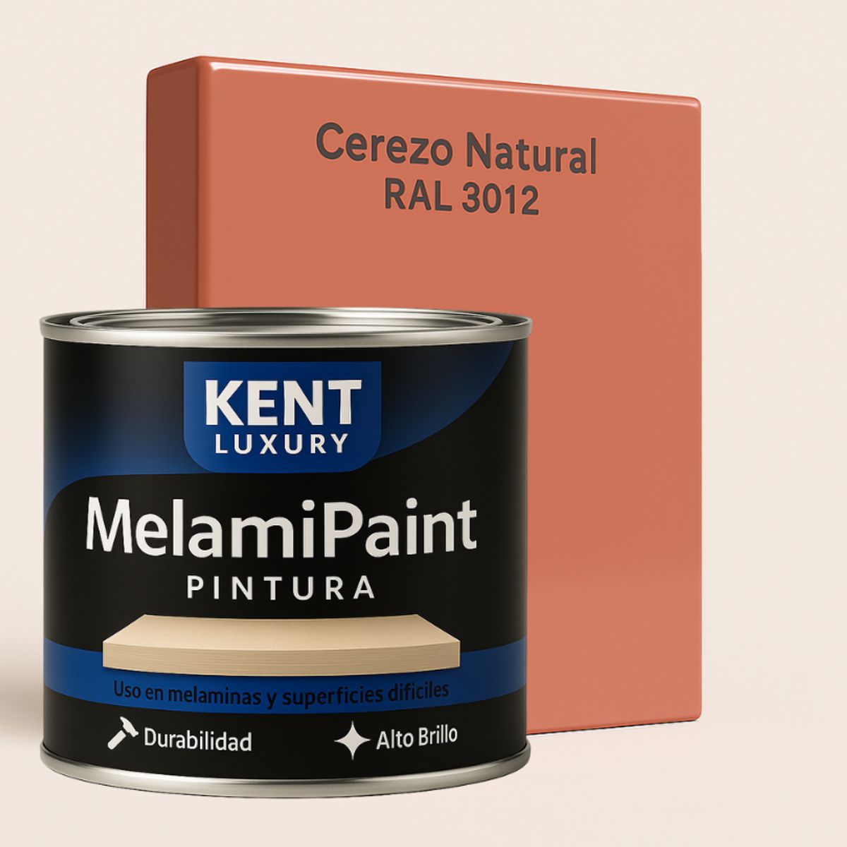 PINTURA MELAMINA - MelamiPaint™ - 2L - CEREZO NATURAL, marca KENT - Foto Principal