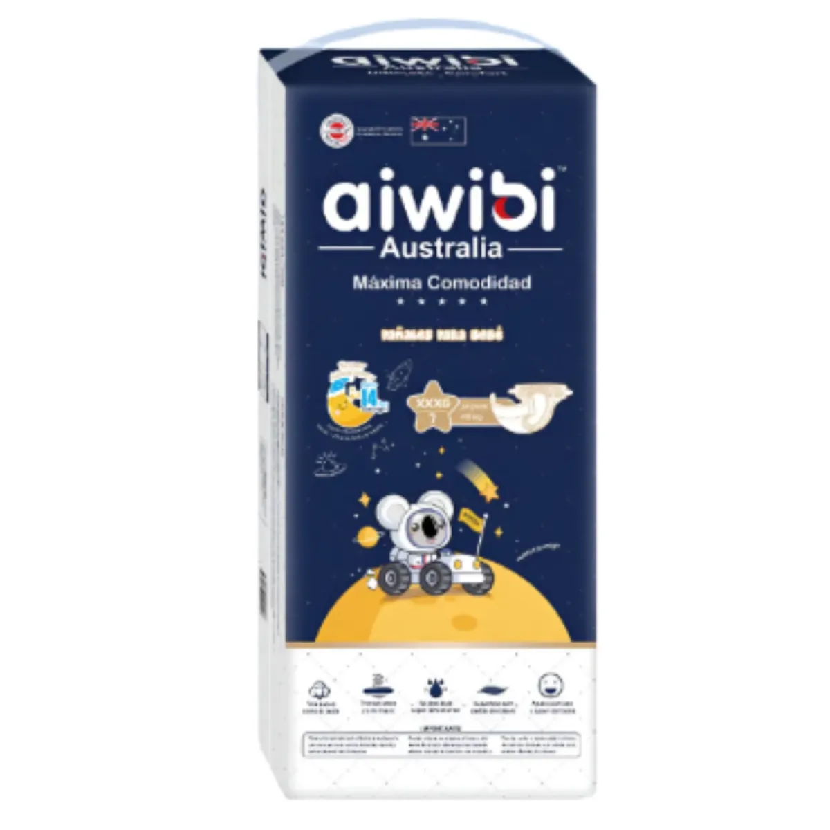 GENERICO - Pañales Aiwibi Dulce Noche XXXG 34 UND