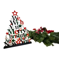 GENERICO - Letrero - Les Deseamos una Feliz Navidad y un Próspero Año Nuevo