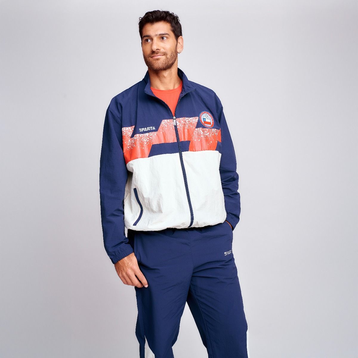 SPARTA - Chaqueta Presentación Hombre Sparta Team Chile Bicolor