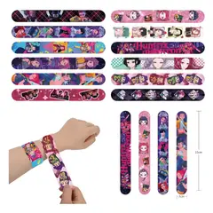 GENERICO - Pulseras Enroscables Guerreras Kpop Pack 12 Fiestas Genérico