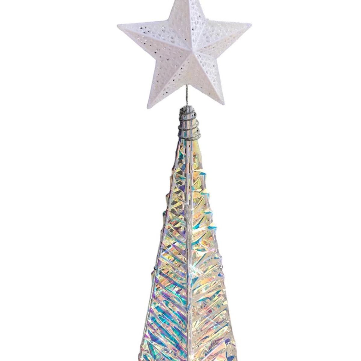 GENERICO - Árbol Pirámide de Navidad Diseño Metálico, 1.8 metros