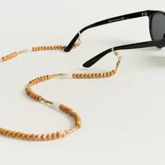 LOUNGE - Strap Sujetador Lentes Mostacillas Flor Perlas