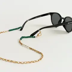 LOUNGE - Strap Sujetador Lentes Mostacillas Perlas Cadena