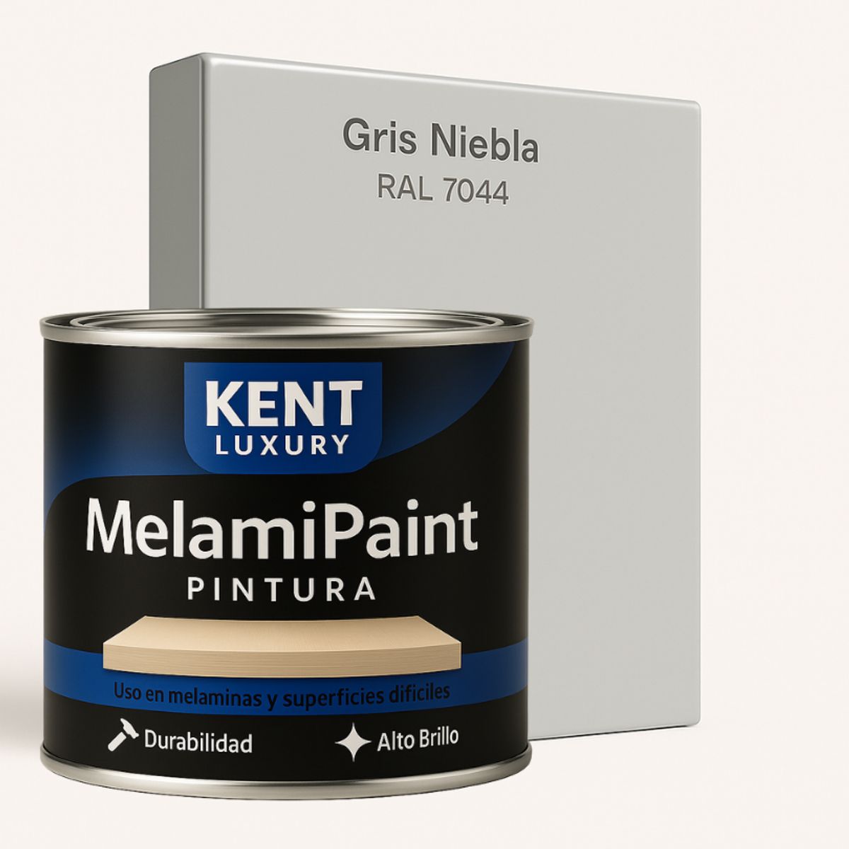 PINTURA MELAMINA - MelamiPaint™ - 2L - GRIS NIEBLA, marca KENT - Foto Principal
