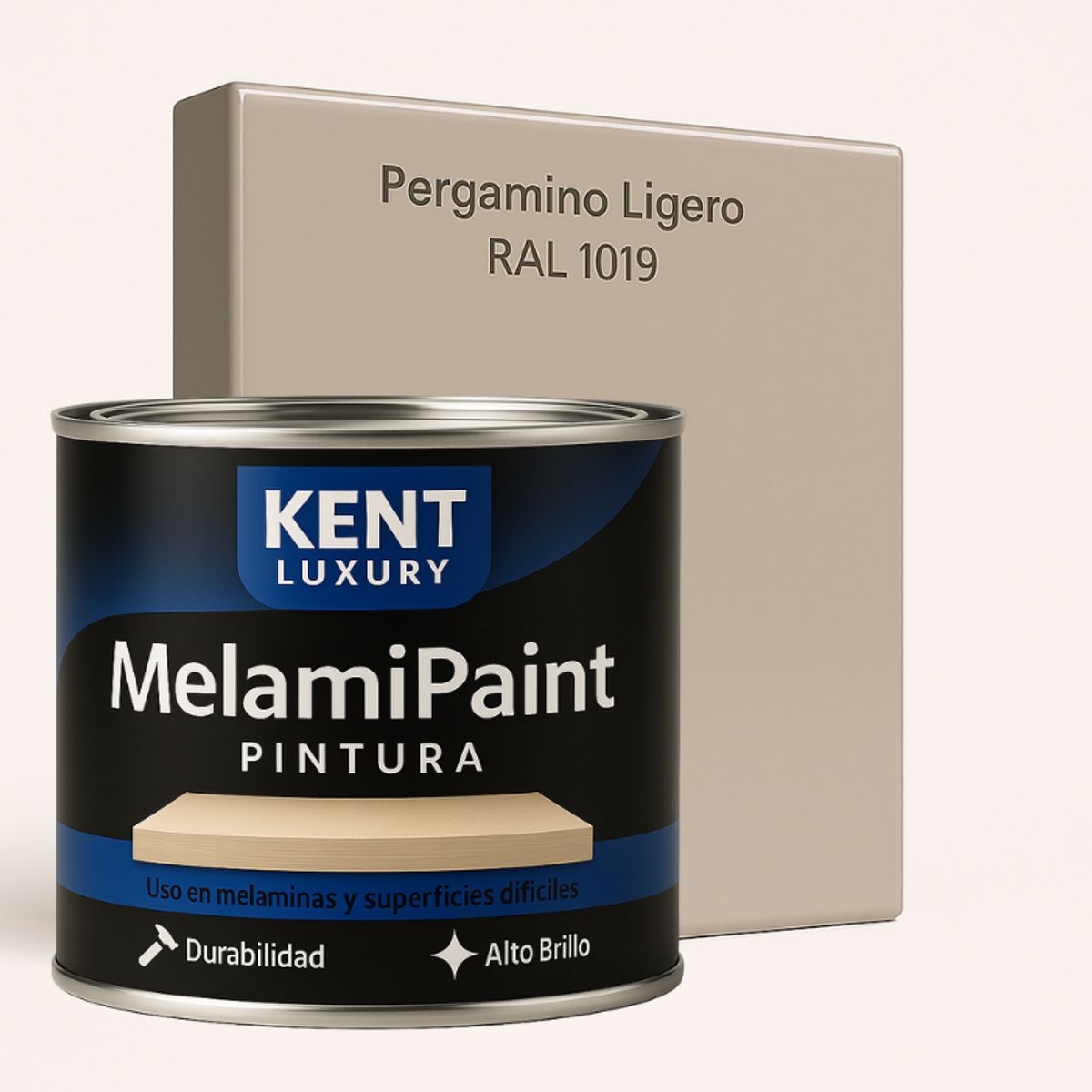 PINTURA MELAMINA - MelamiPaint™ - 2L - PERGAMINO, marca KENT - Foto Principal